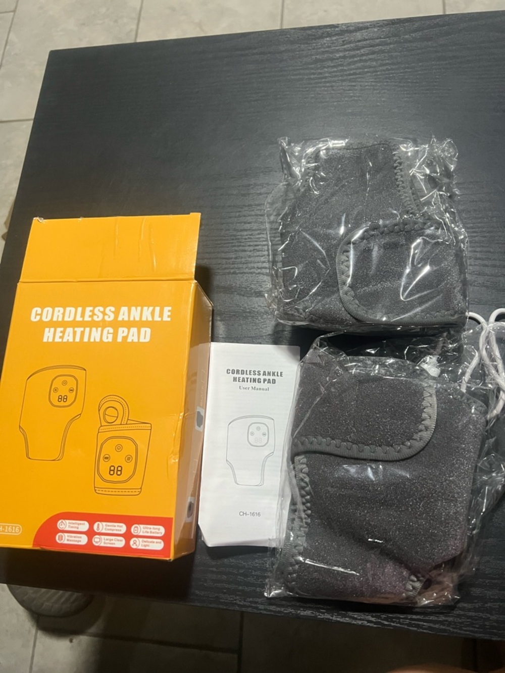 New Cordless Ankle Heating pads 2ct